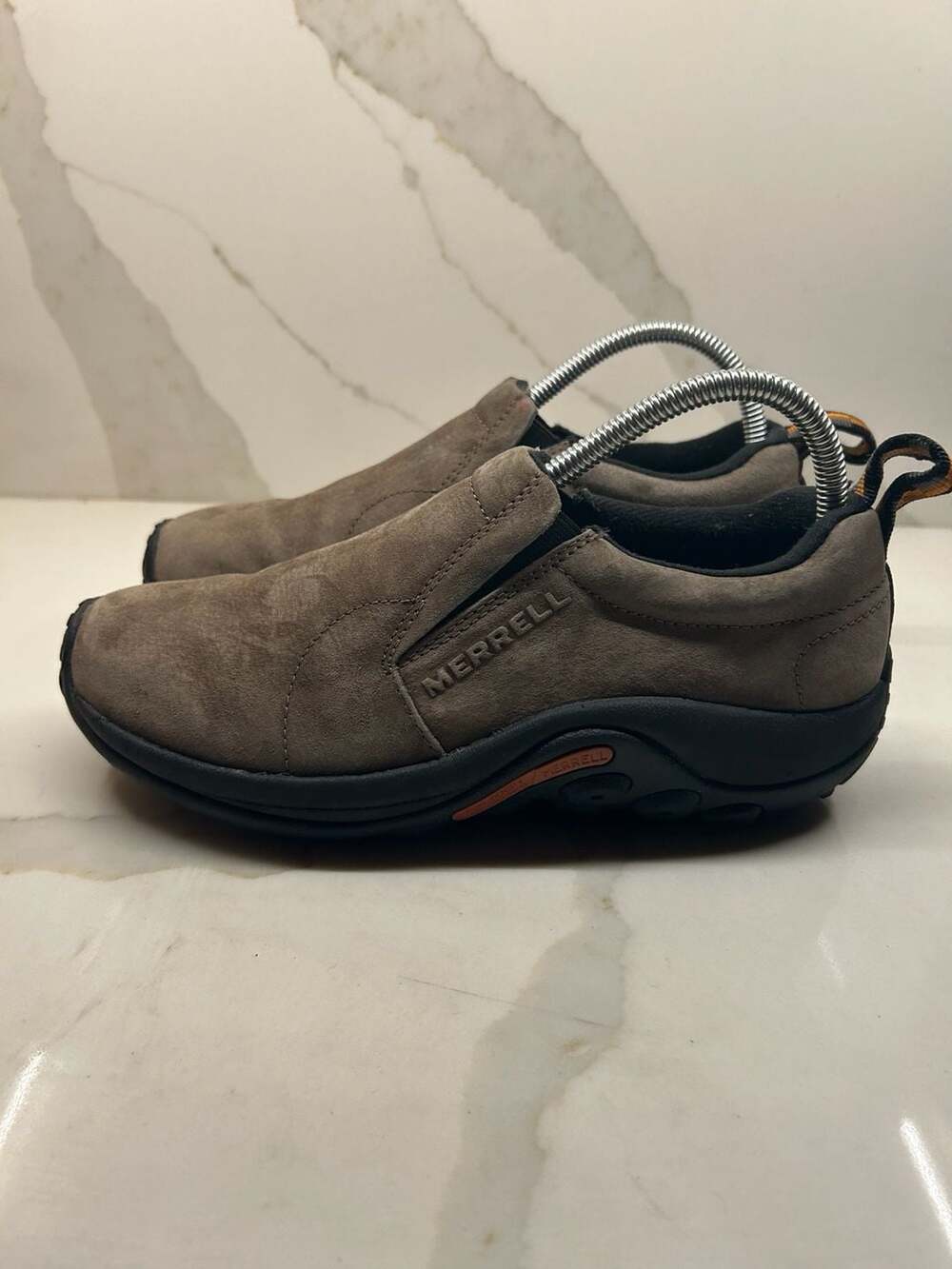 Merrell Jungle Moc Suede Slip-On Shoes Gunsmoke (Size: 8.5)